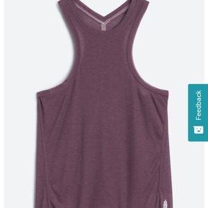 Purple Fitted Tank